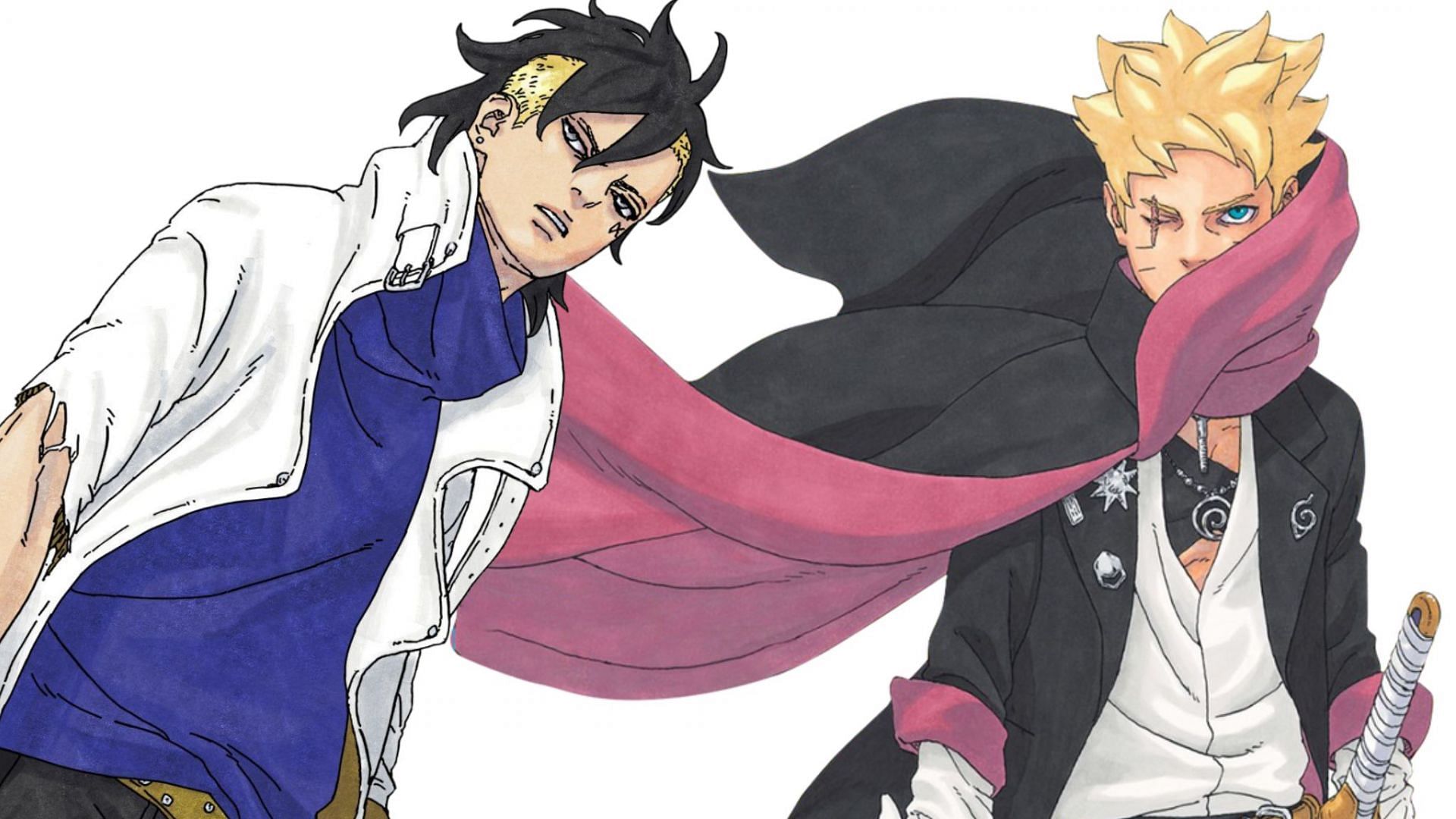 Boruto and Kawaki (Image via Shueisha)