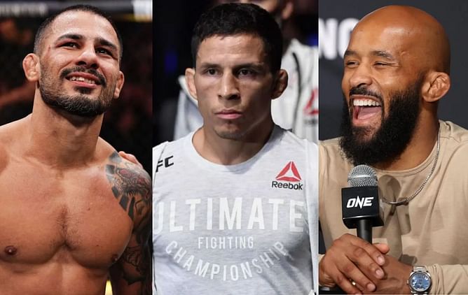 Megan Olivi reacts to Alexandre Pantoja tying UFC flyweight record alongside husband Joseph Benavidez and Demetrious Johnson