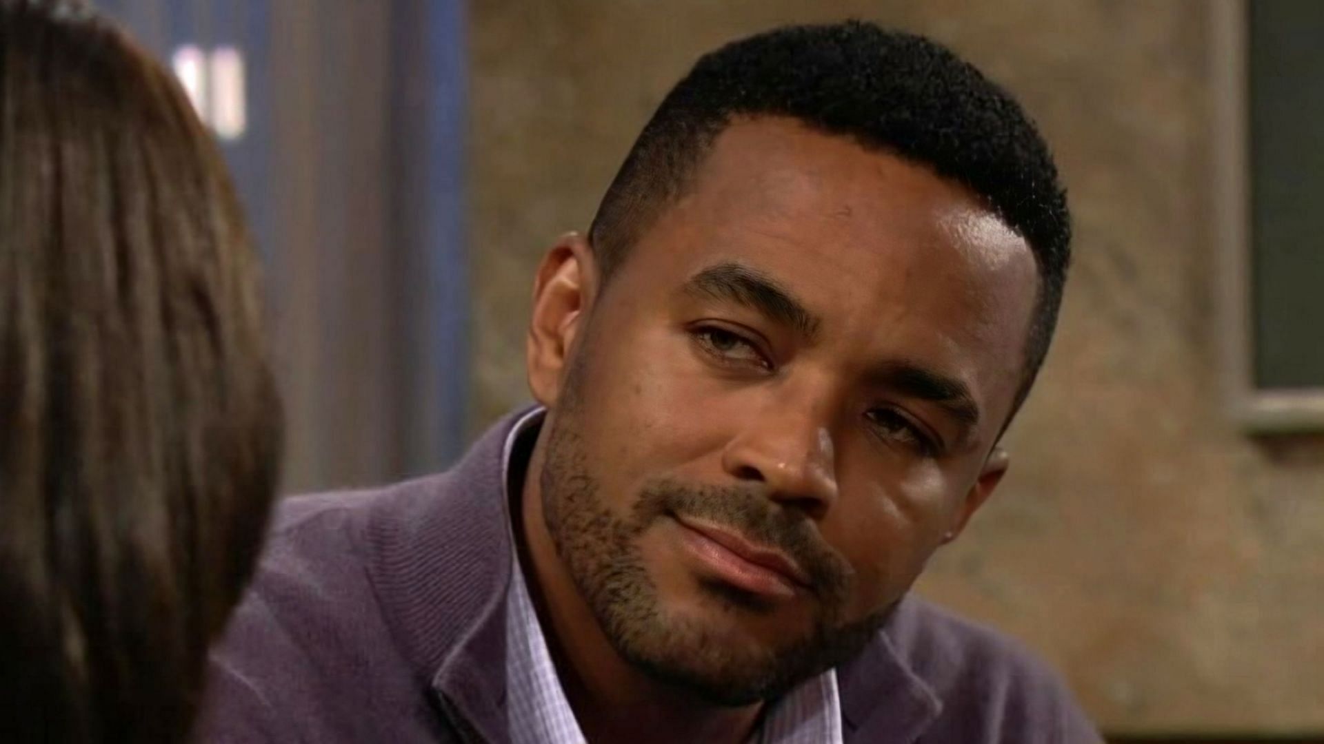 Nate Hastings in a still from The Young and the Restless