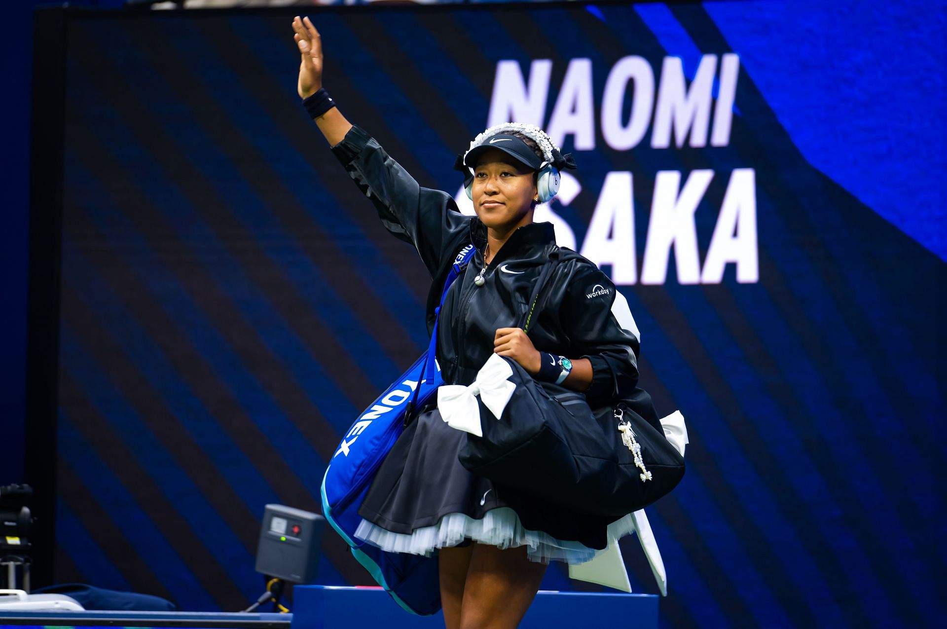 Naomi Osaka at the 2024 US Open [Source: Getty]