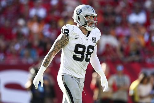 Maxx Crosby during Las Vegas Raiders v Tampa Bay Buccaneers - Source: Getty