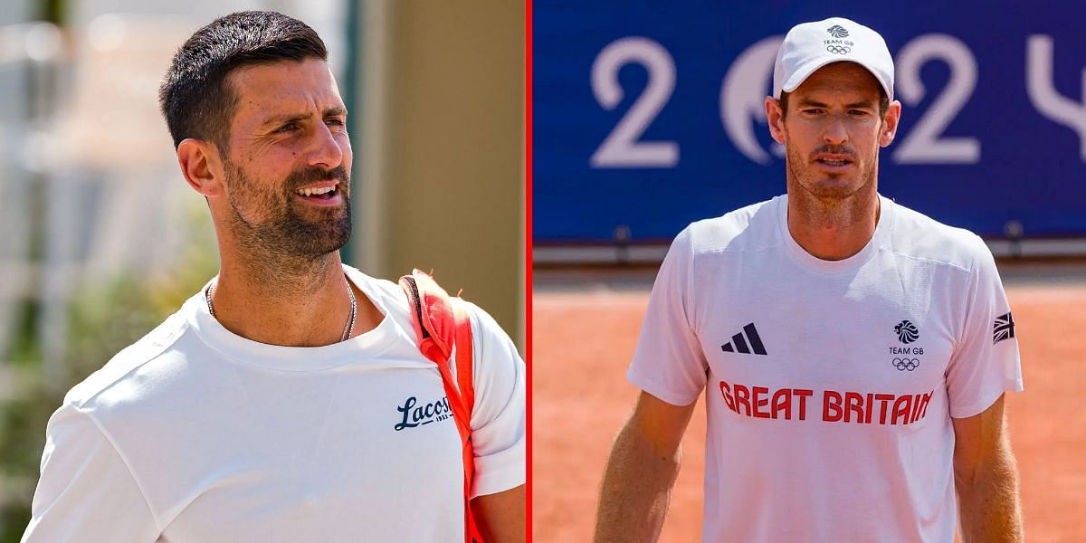 Novak Djokovic (L) Andy Murray (R) | Getty