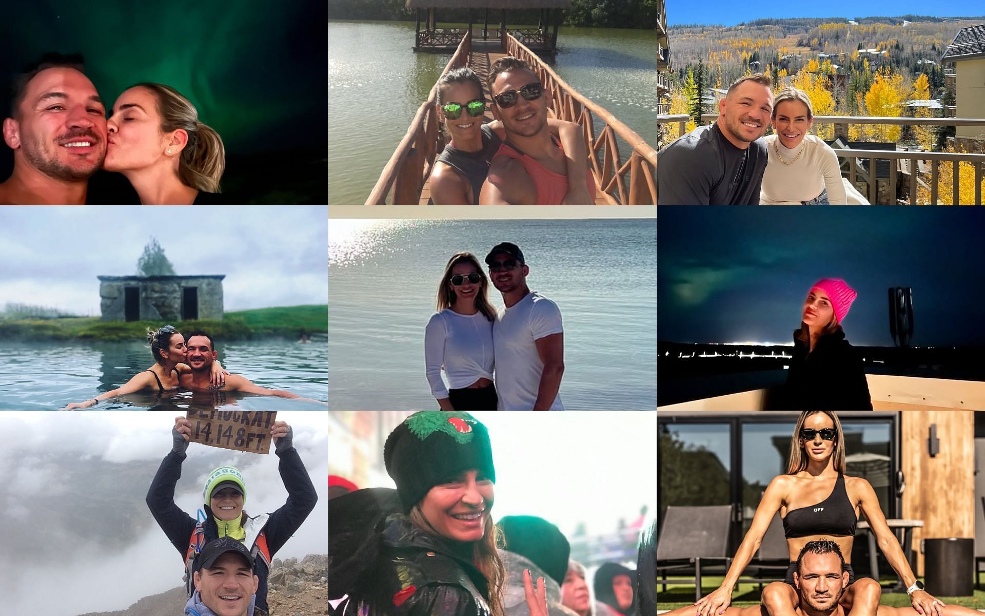 Photo collage of Michael Chandler&#039;s Instagram post. [Image courtesy: @mikechandlermma on Instagram]