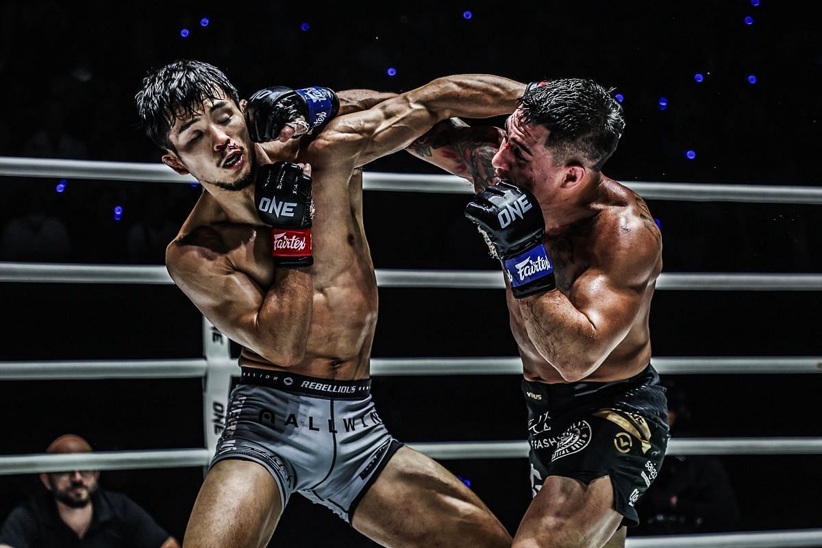 Yuya Wakamatsu and Gilbert Nakatani - Photo by ONE Championship