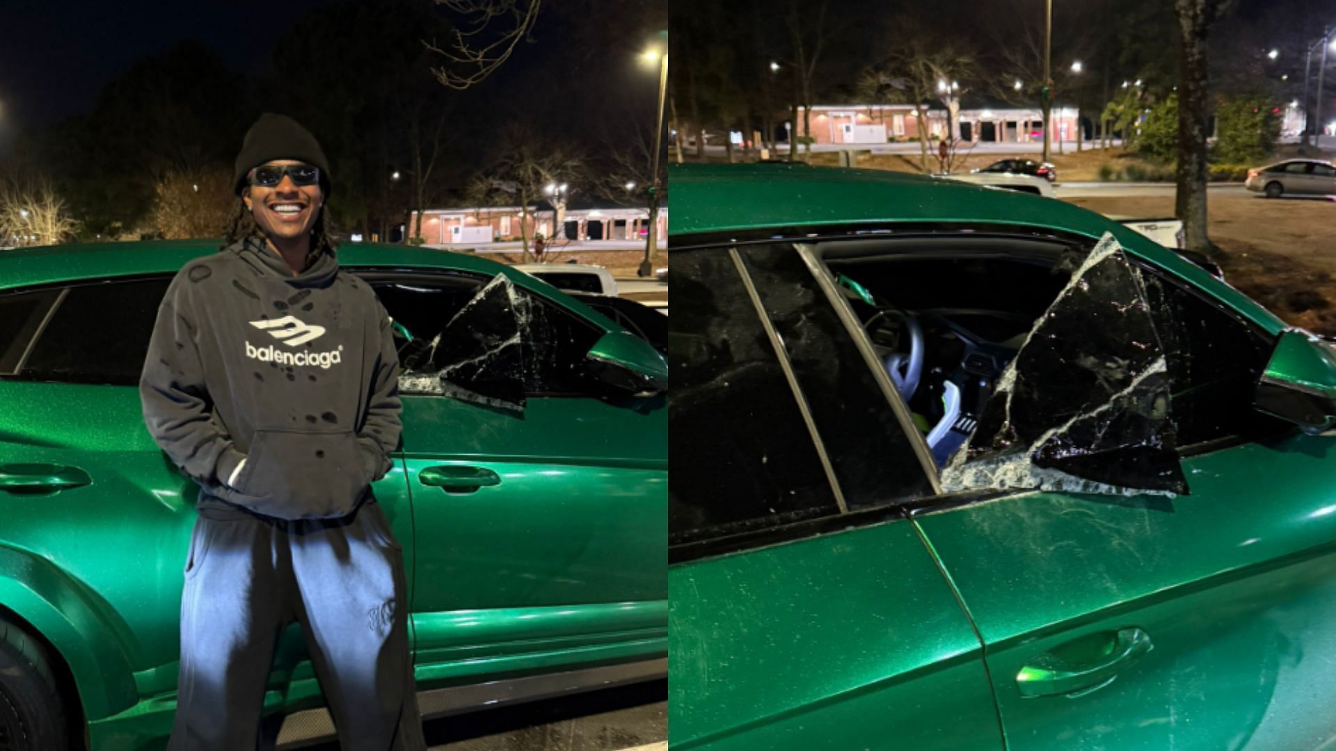 Duke Dennis was a victim of some criminal activity recently (Images via @ImDukeDennis/X)