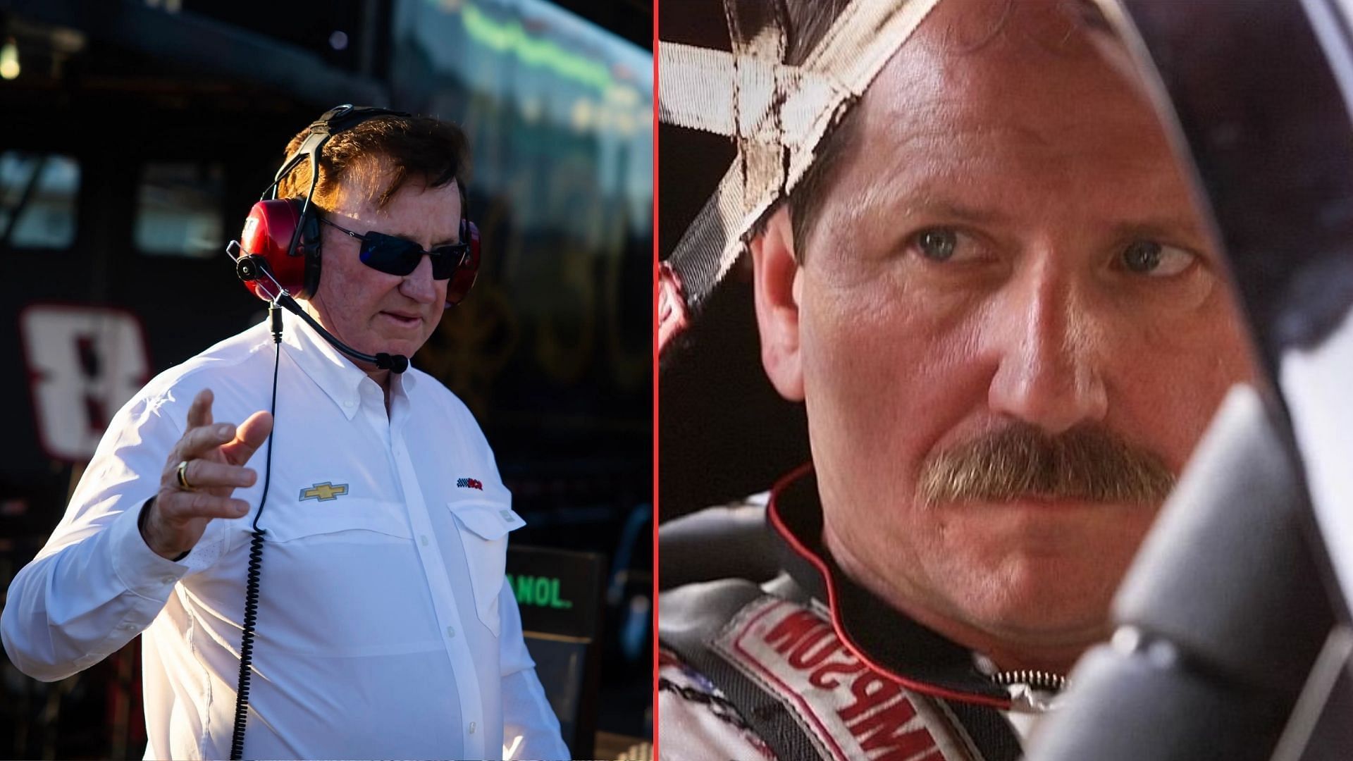 When Richard Childress (L) revealed what Dale Earnhardt (R) told him (Image: Imagn)