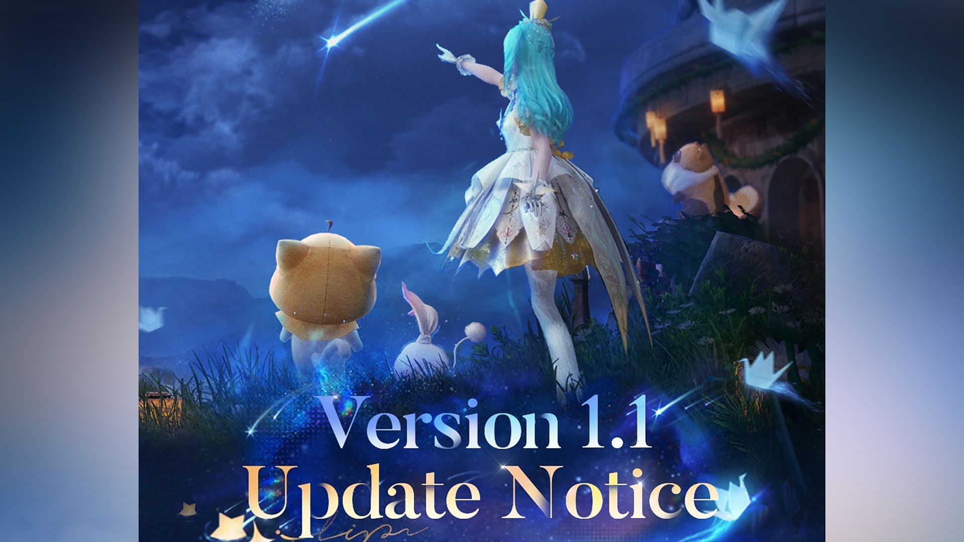 Patch notes for the Infinity Nikki 1.1 update (Image via Infold Games)