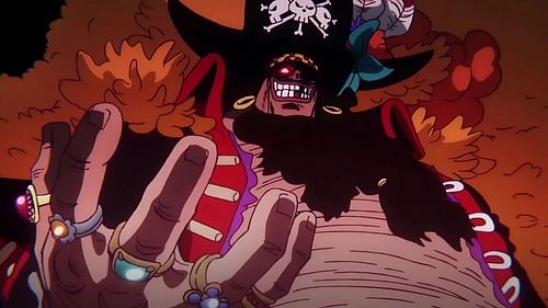 Blackbeard as shown in the anime (Image via Toei Animation)