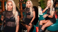 DiJonai Carrington stuns during girls' night out with designer dress - image via IG/@dijonai_