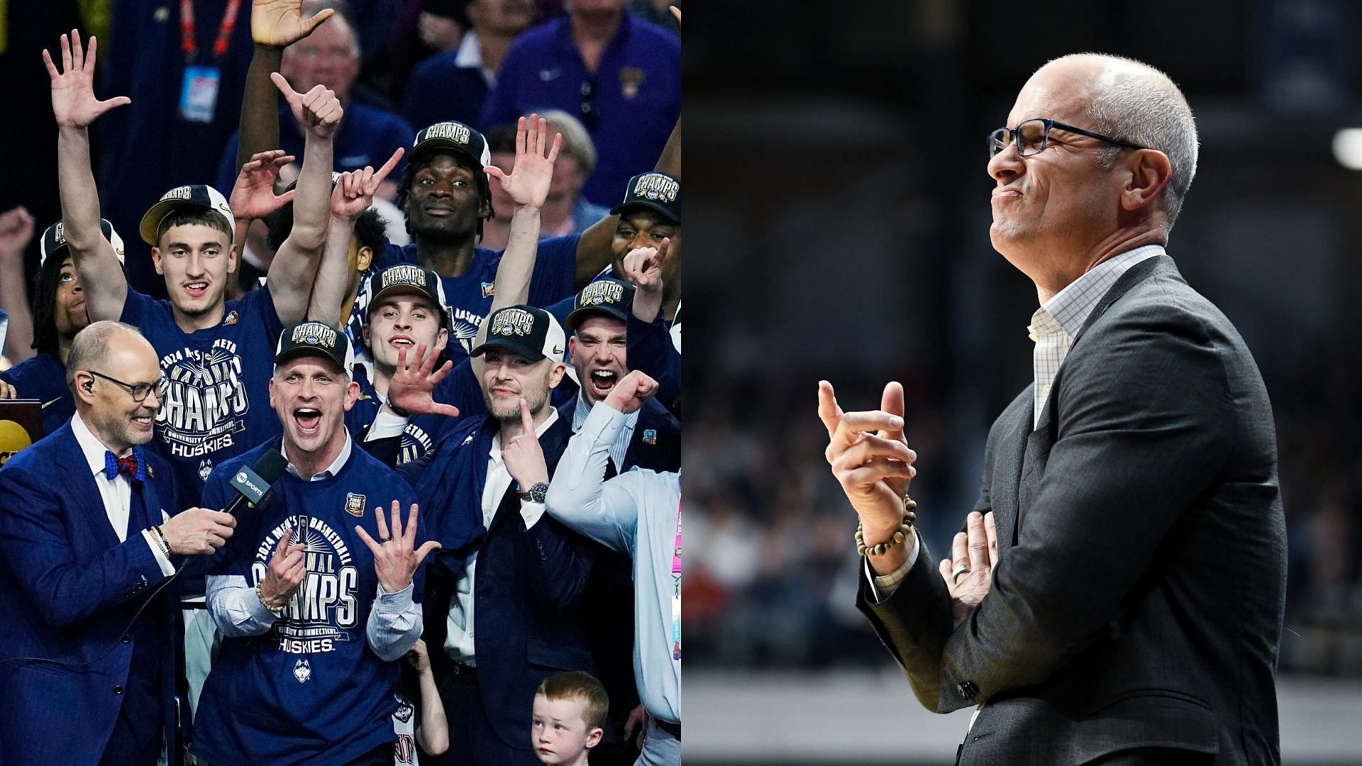 UConn coach Dan Hurley