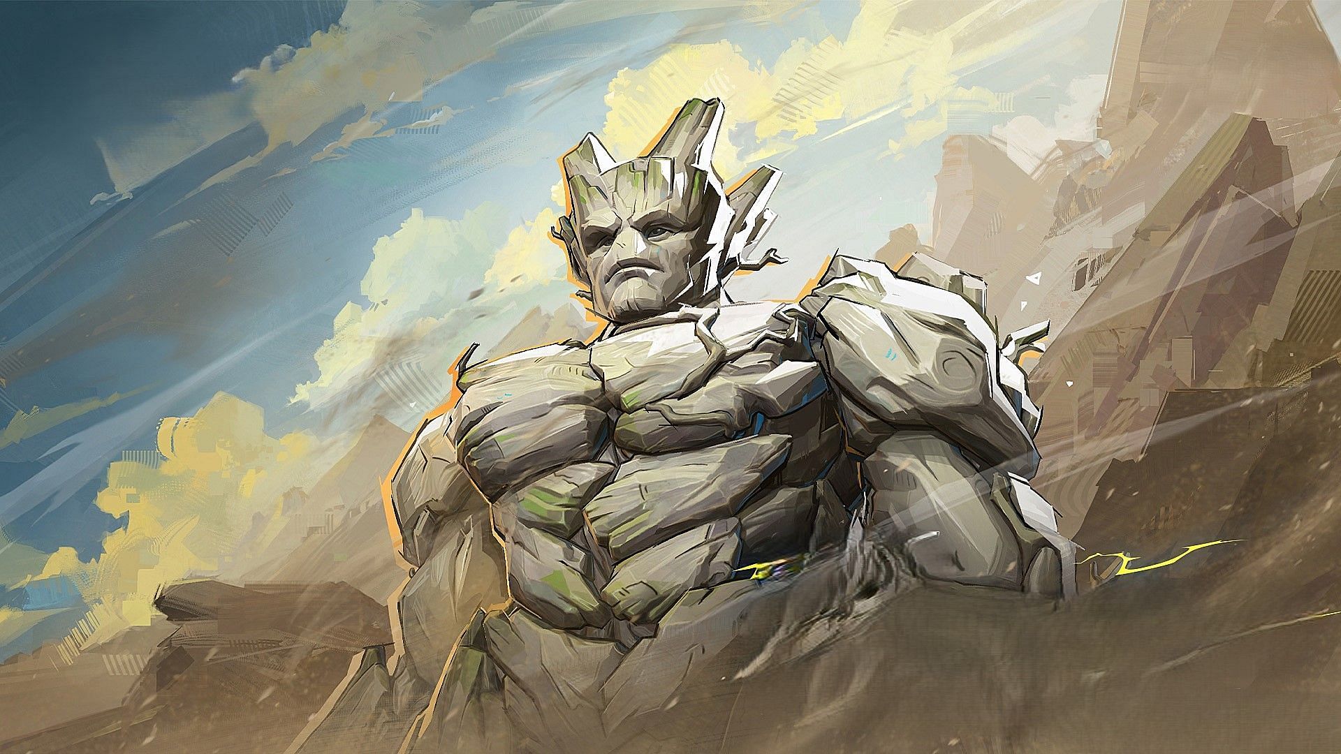 Groot from Marvel Rivals (Image via NetEase Games)