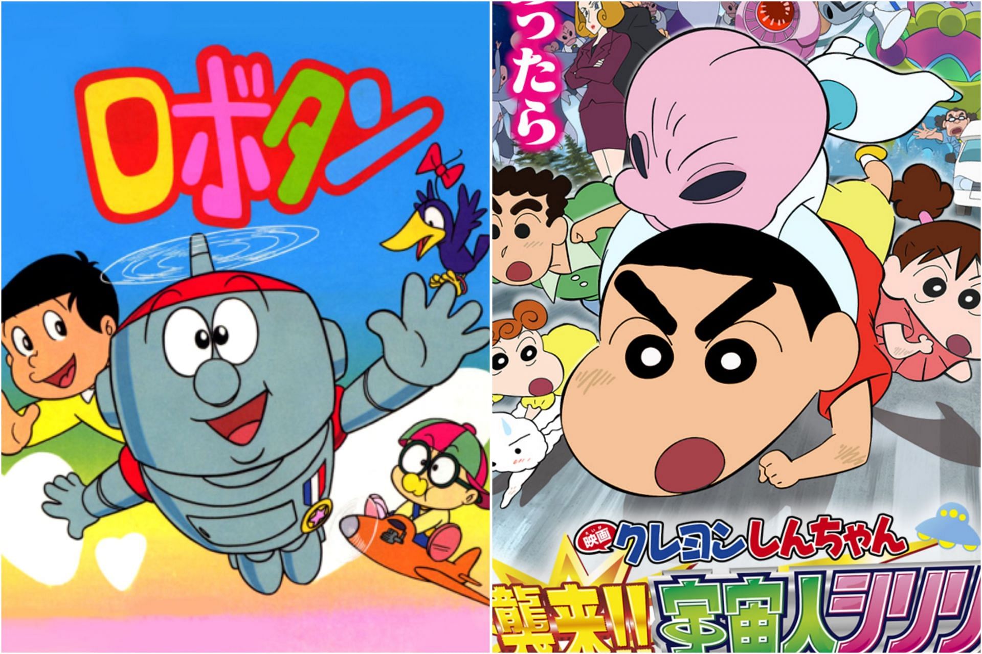 Sony YAY! has broadcast Shin-chan and Robotan in India (Image via Shin-Ei Animation, Tokyo Movie Shinsha)