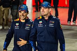 "You can easily tell he got really emotional": Fans react to Max Verstappen remembering Sergio Perez's defensive drive against Lewis Hamilton in 2021