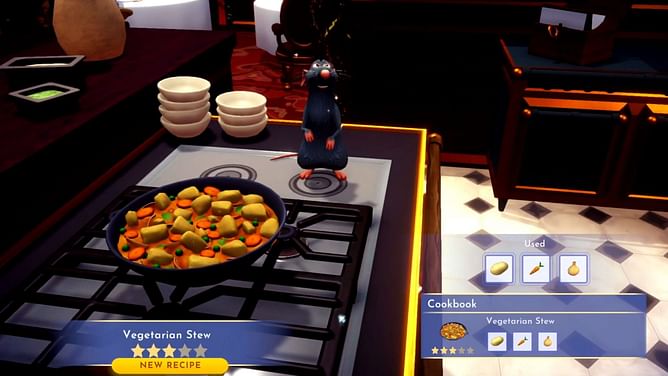 How to make Vegetarian Stew in Disney Dreamlight Valley