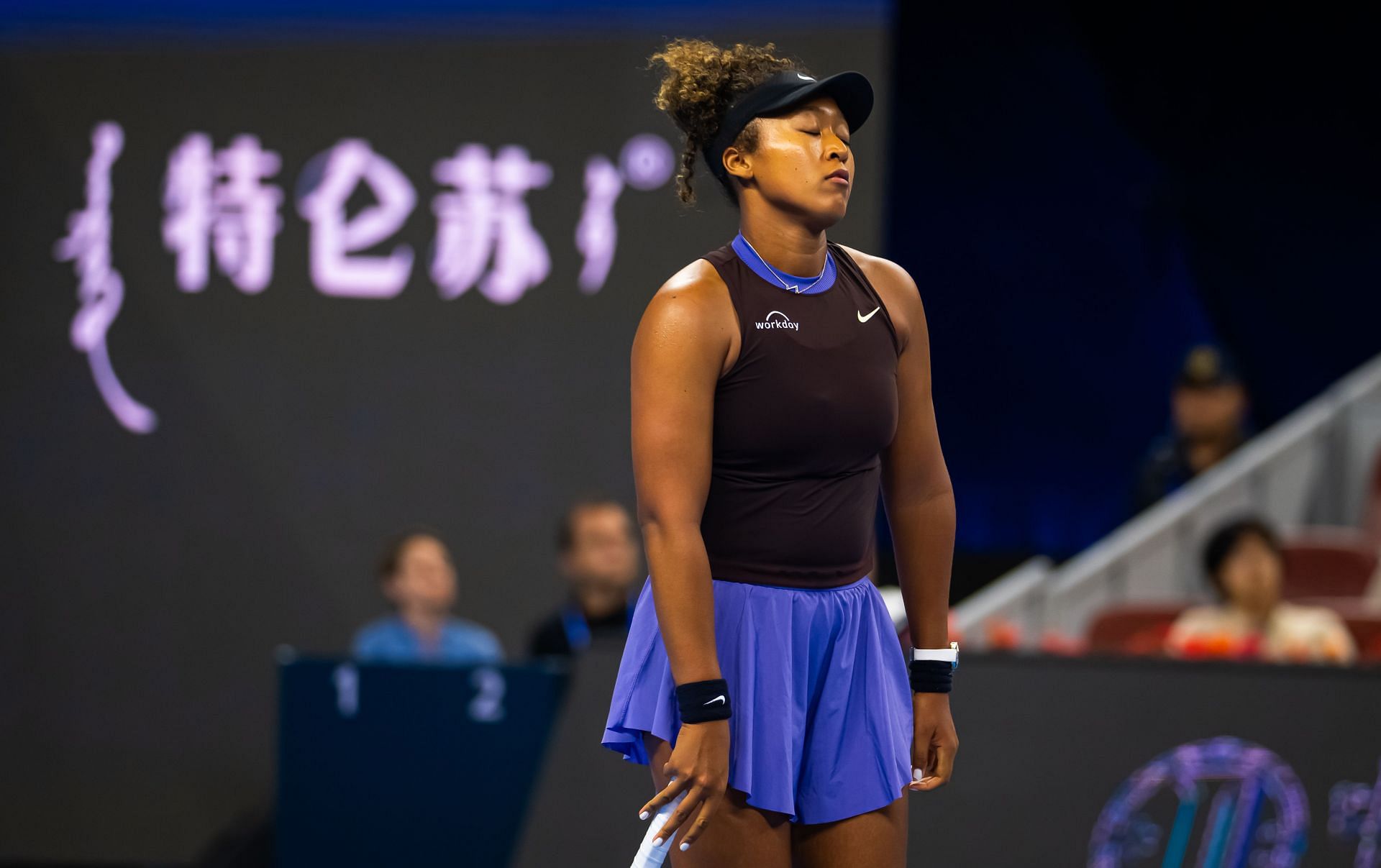 Naomi Osaka at the 2024 China Open. (Source: Getty)