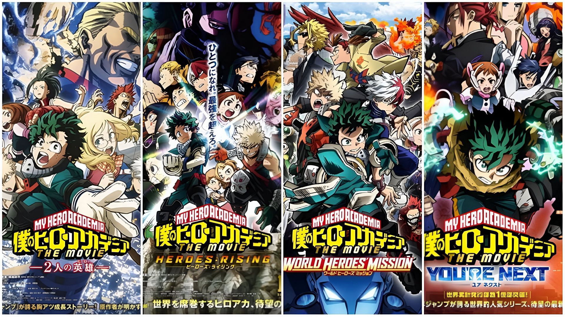 A fifth My Hero Academia movie could undo all the good Horikoshi has done (Image via Studio Bones)