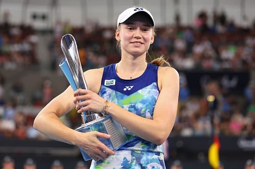 Elena Rybakina at the Brisbane International 2024. (Photo: Getty)