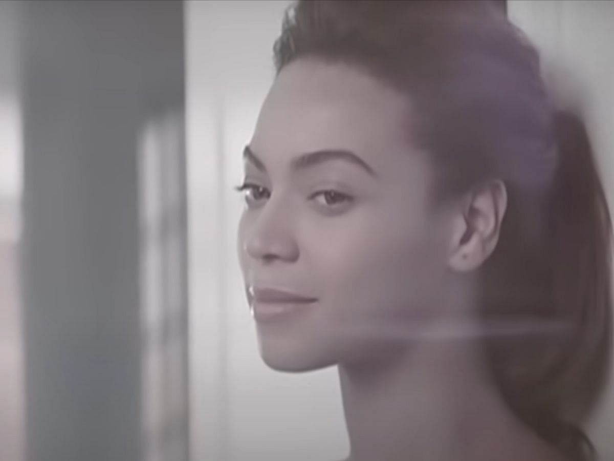 Still from the music video of Halo (Image via YouTube/Beyonc&eacute;)