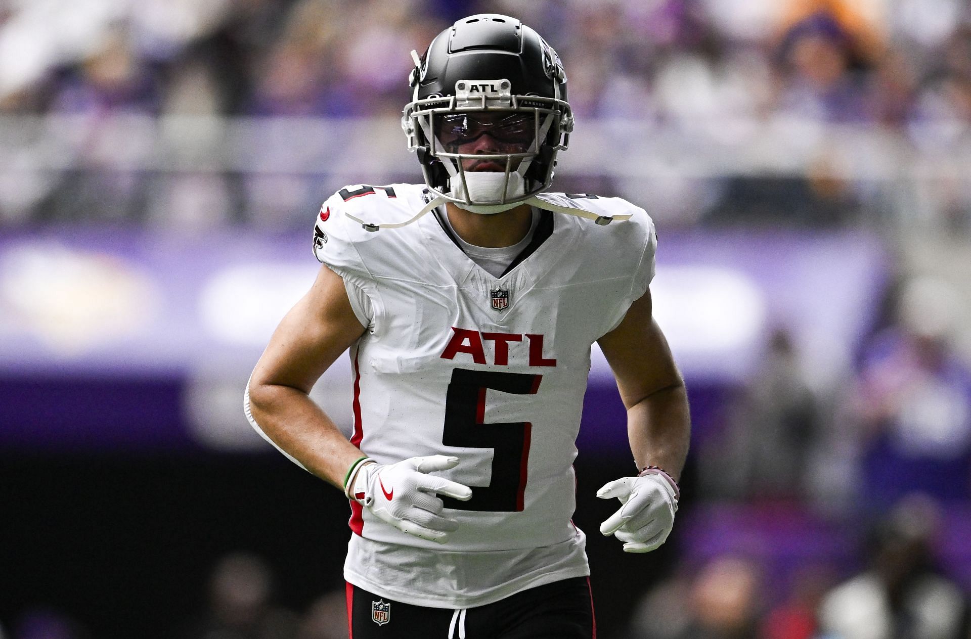 Drake London at Atlanta Falcons v Minnesota Vikings - Source: Getty