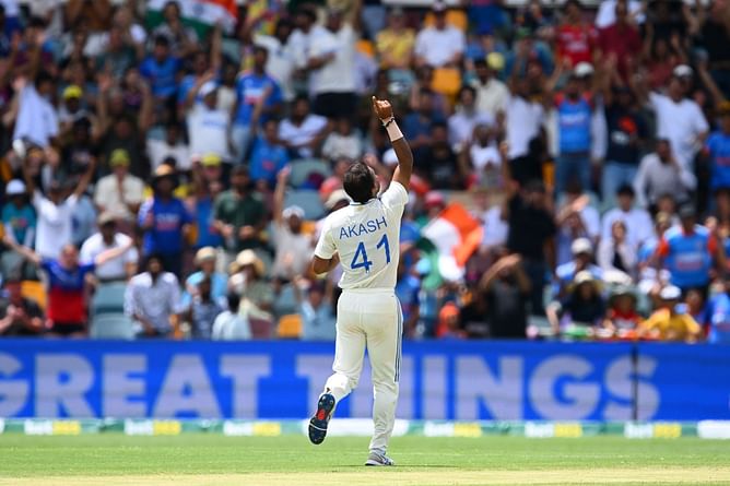 [Watch] Akash Deep strikes in his first over to remove Nathan McSweeney on Day 5 of BGT 2024-25 3rd Test