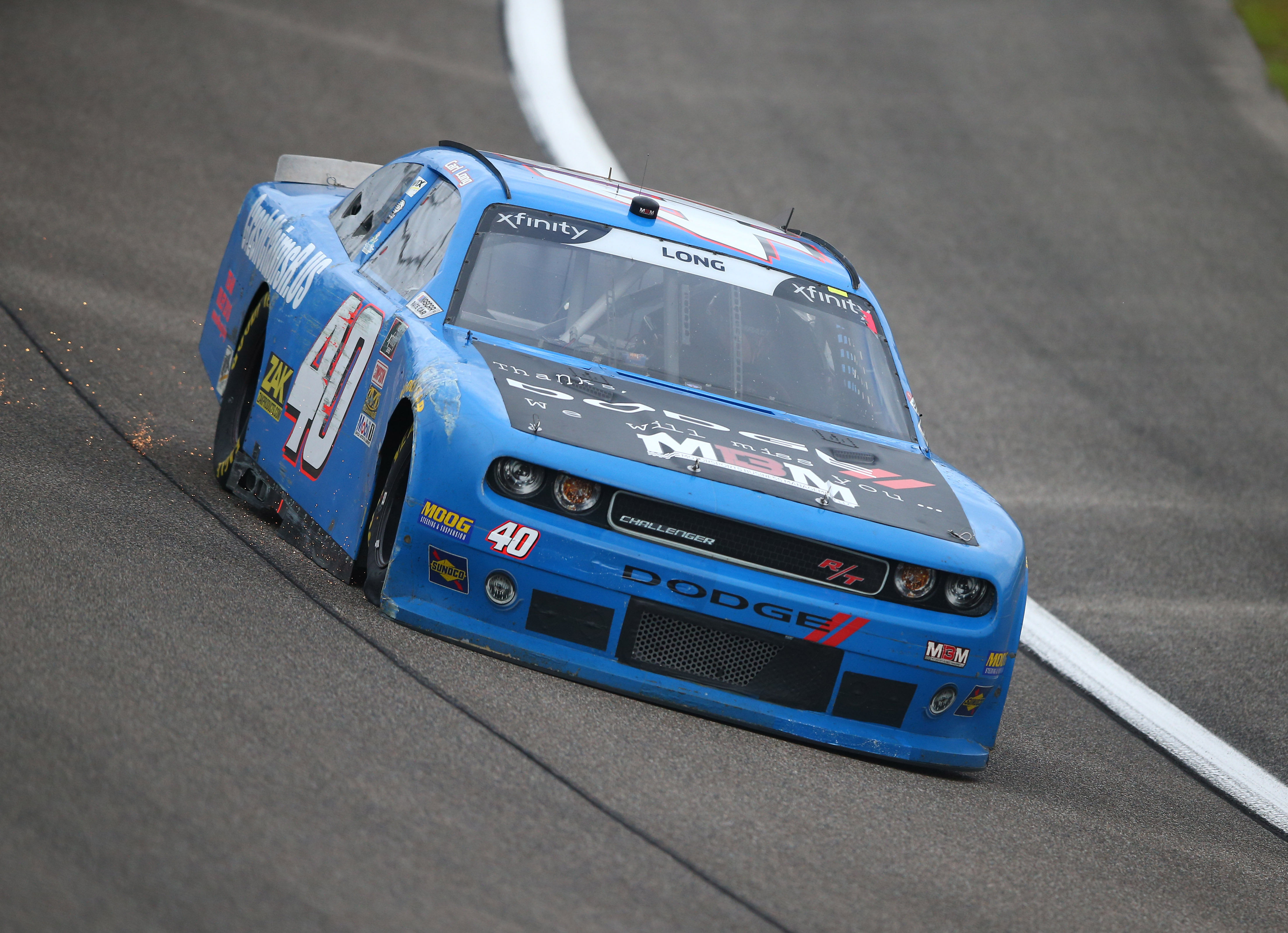 NASCAR Xfinity Series driver Carl Long during the Ford EcoBoost 300 at Homestead-Miami Speedway. - Source: Imagn