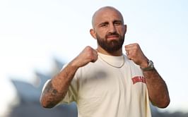 Alexander Volkanovski gives a perfect reaction to hilariously photobombing infamous Sean Strickland-Dricus du Plessis crowd altercation at UFC 296