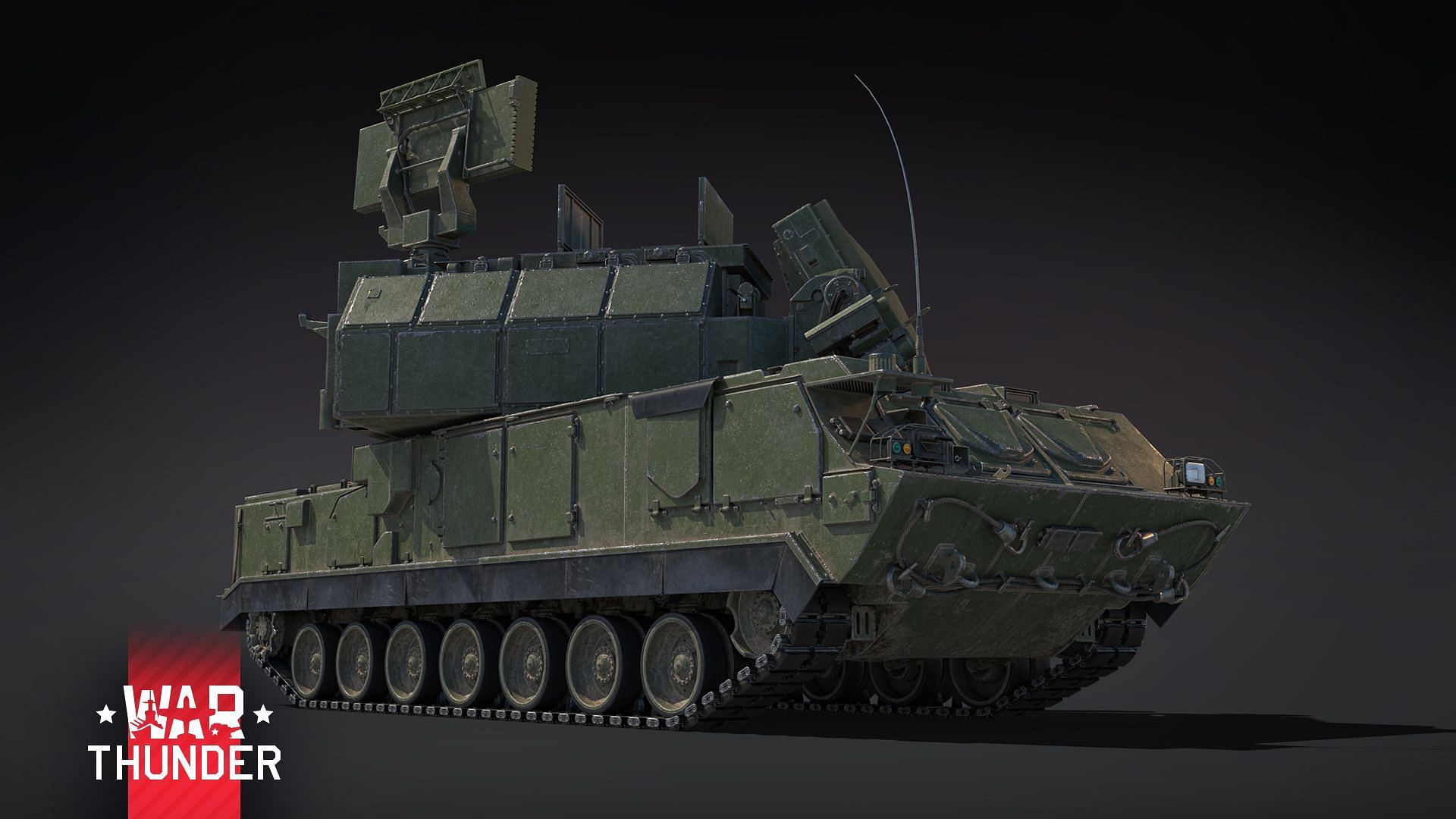 The HQ17 is the newest top tier Chinese SPAA (Image via Gaijin Entertainment)