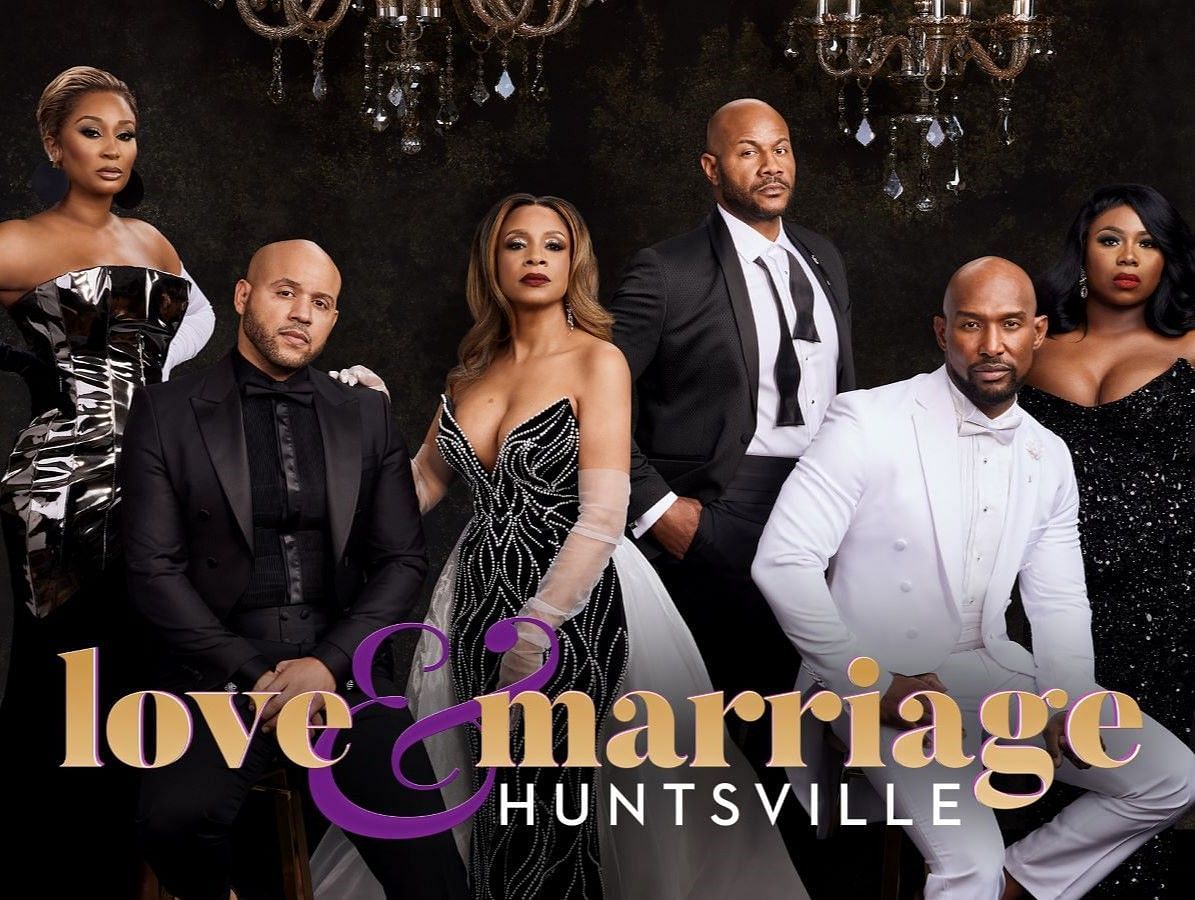 Love and Marriage Huntsville cast members (Image via OWN TV)