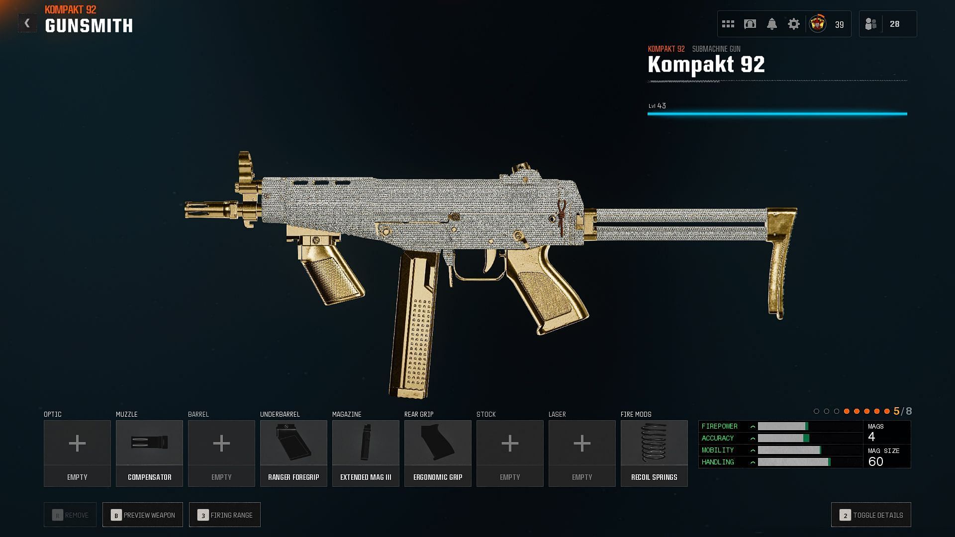 Guide to building the fastest TTK loadout in Warzone with the Kompakt 92 (Image via Activision)