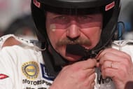 Dale Earnhardt, Sr. during testing at the Daytona International Speedway - Source: Imagn