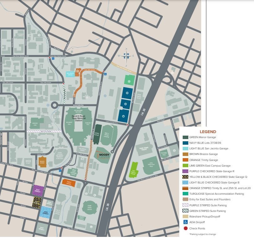 Texas Longhorn's Stadium History, Capacity, Seating Chart & Events