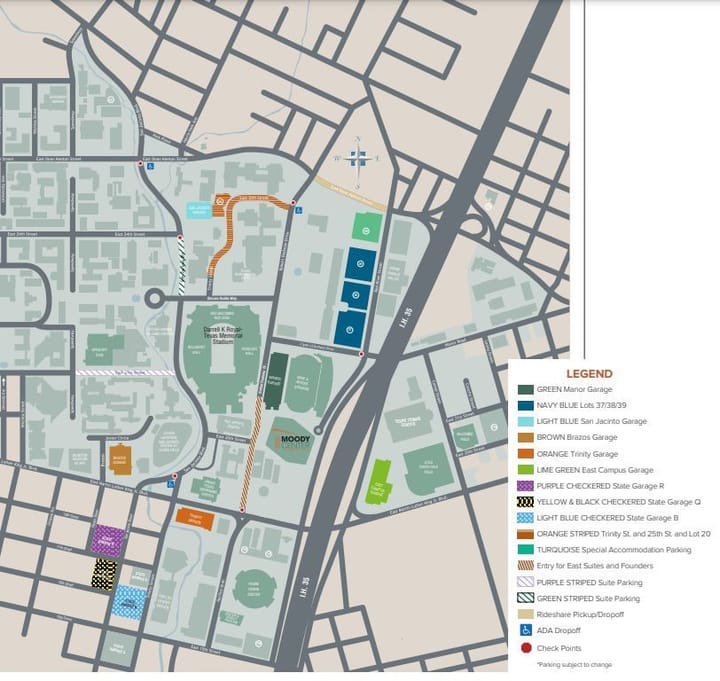 Texas Longhorn's Stadium History, Capacity, Seating Chart & Events