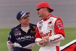 Dale Earnhardt Jr. turns heads with fiery reaction to Mark Martin's 1984 Late Model classic