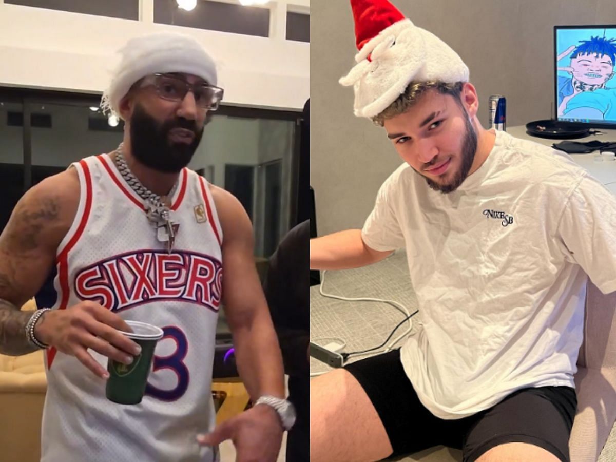 Fousey makes bold claim about Adin Ross (Image via Kick/@Fousey and Instagram/@Adin Ross)