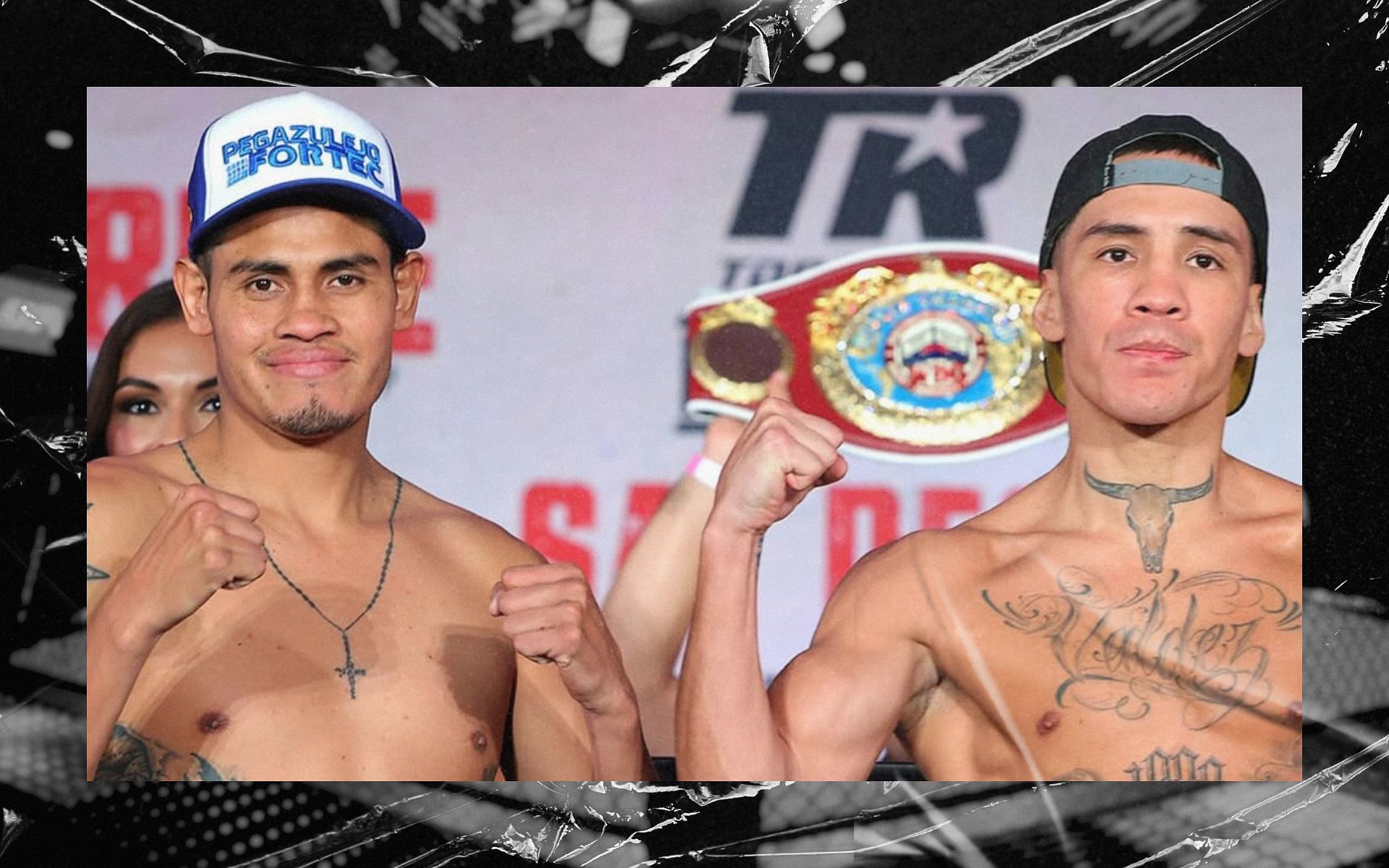 Emanuel Navarrete vs. Oscar Valdez fight highlights. [Image courtesy: @trboxeo via Instagram]