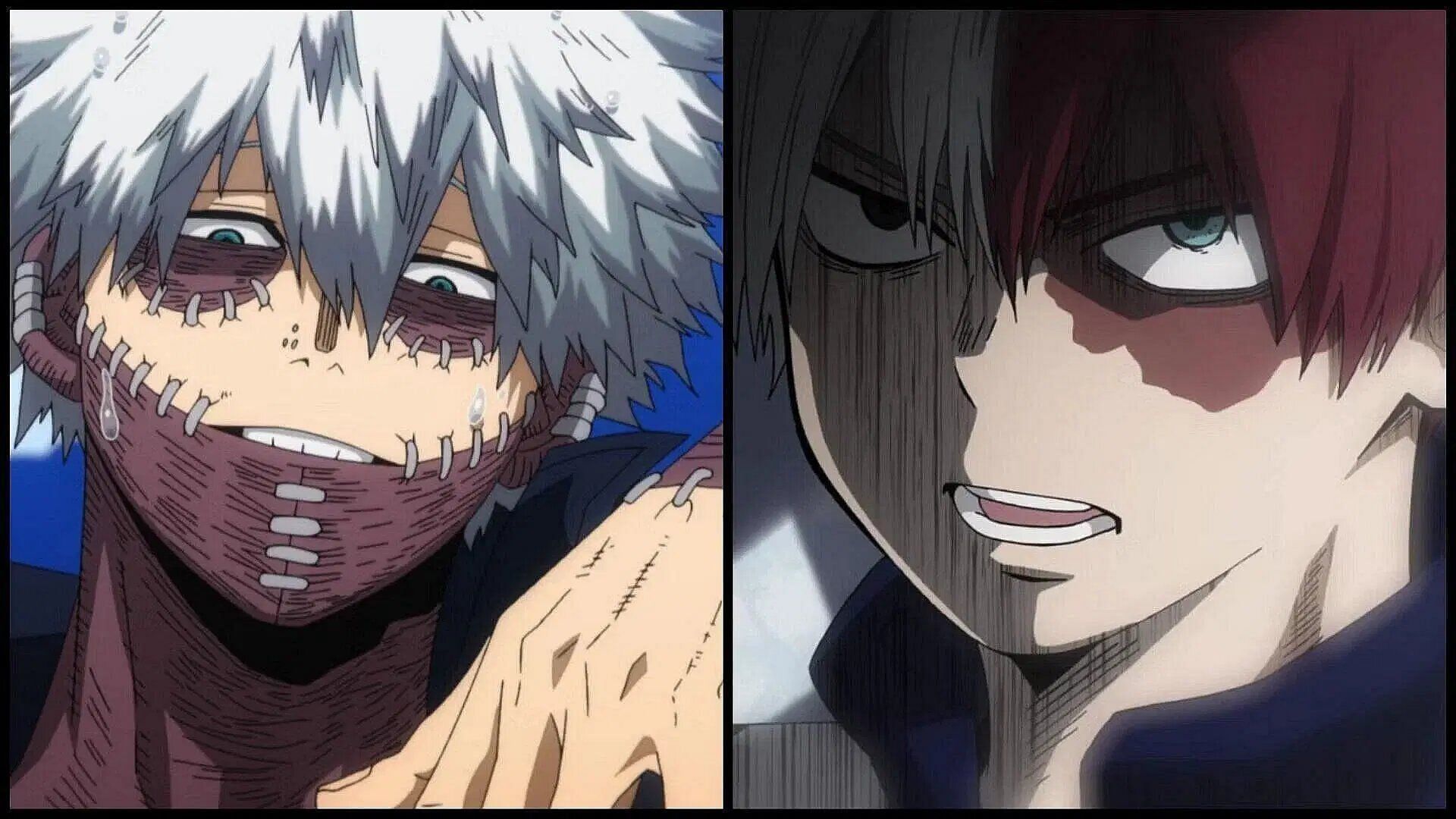 Dabi and Shoto as seen in the anime (Image via Bones).