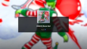How to get Santa's Crate in Blade Ball?