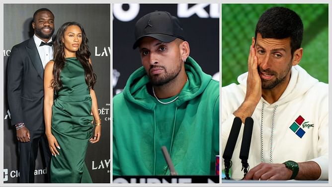 Tennis News Today: Frances Tiafoe's girlfriend hospitalized; Nick Kyrgios makes remark on Andy Murray's wife's position after Novak Djokovic partnership, and more
