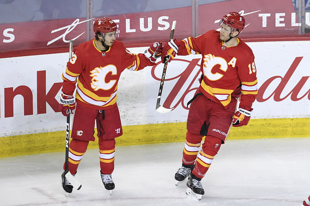 NHL: Vancouver Canucks at Calgary Flames - Source: Imagn