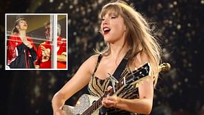 WATCH: Taylor Swift joins Travis Kelce's dad Ed to cheer for TE at Chiefs vs Texans