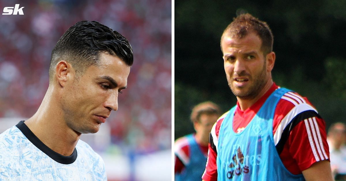 Cristiano Ronaldo and Rafael van der Vaart