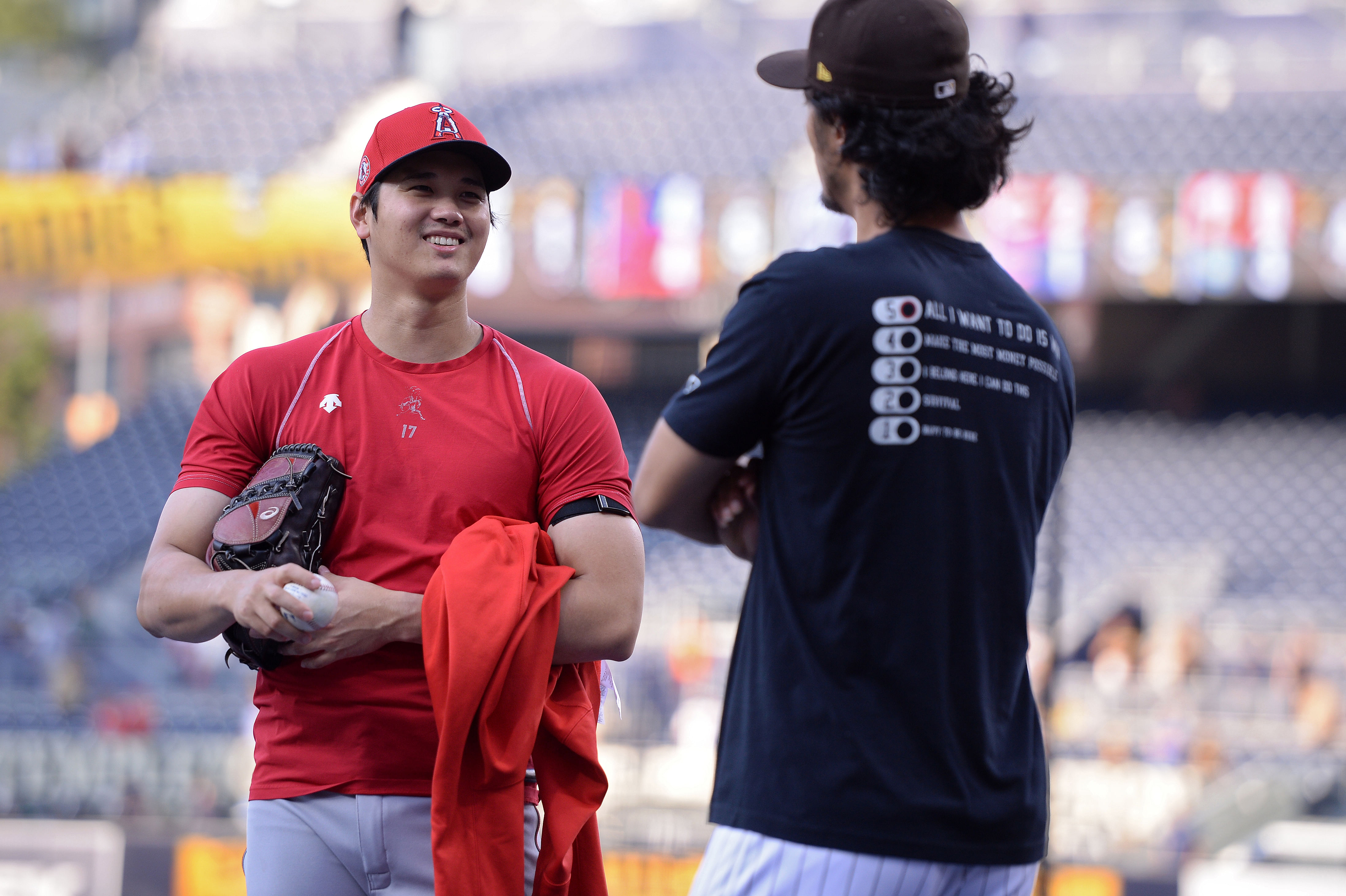 MLB - Shohei Ohtani and Yu Darvish (Photo via IMAGN)