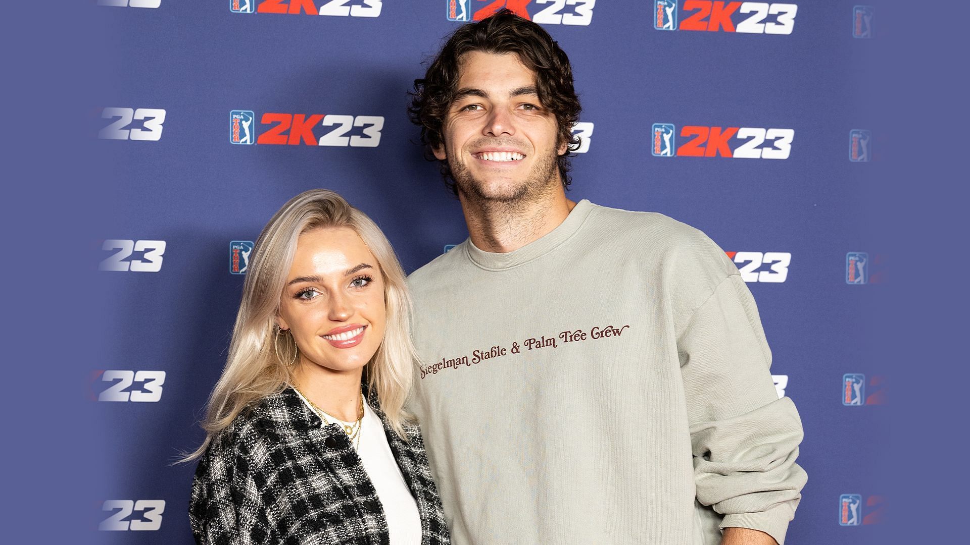 Taylor Fritz with his girlfriend Morgan Riddle [Image Source: Getty Images]