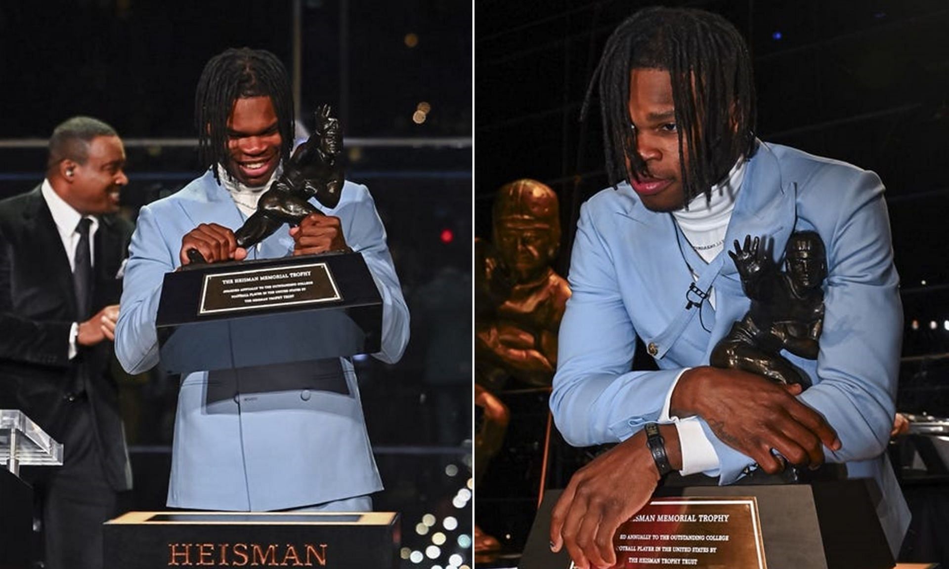 Travis Hunter reveals how the once-in-a-lifetime moment of winning Heisman felt. (Image credits: Imagn)