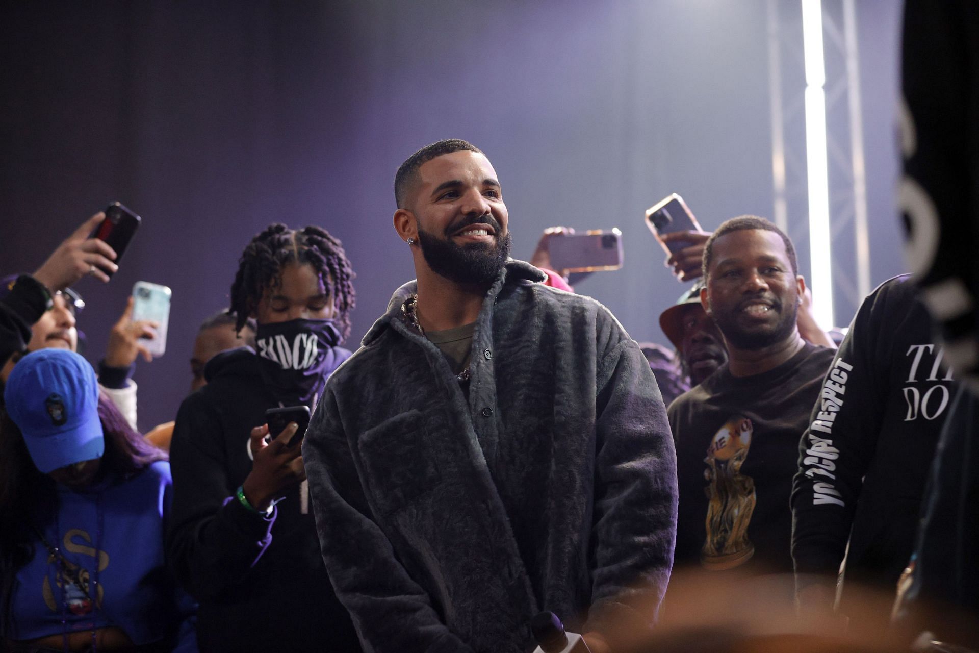 Drake At Till Death Do Us Part Rap Battle Event (Image via Getty)