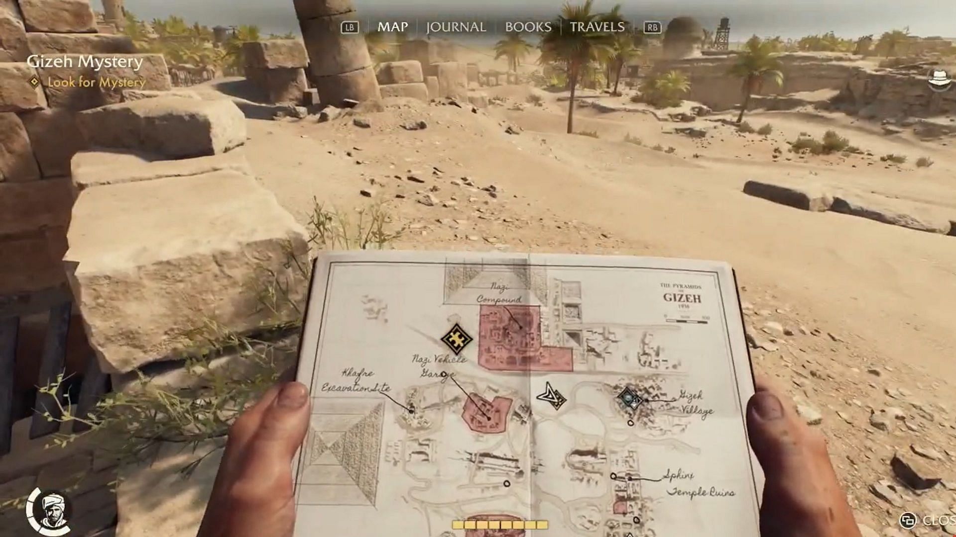 The location of the mystery on the map (Image via Bethesda)