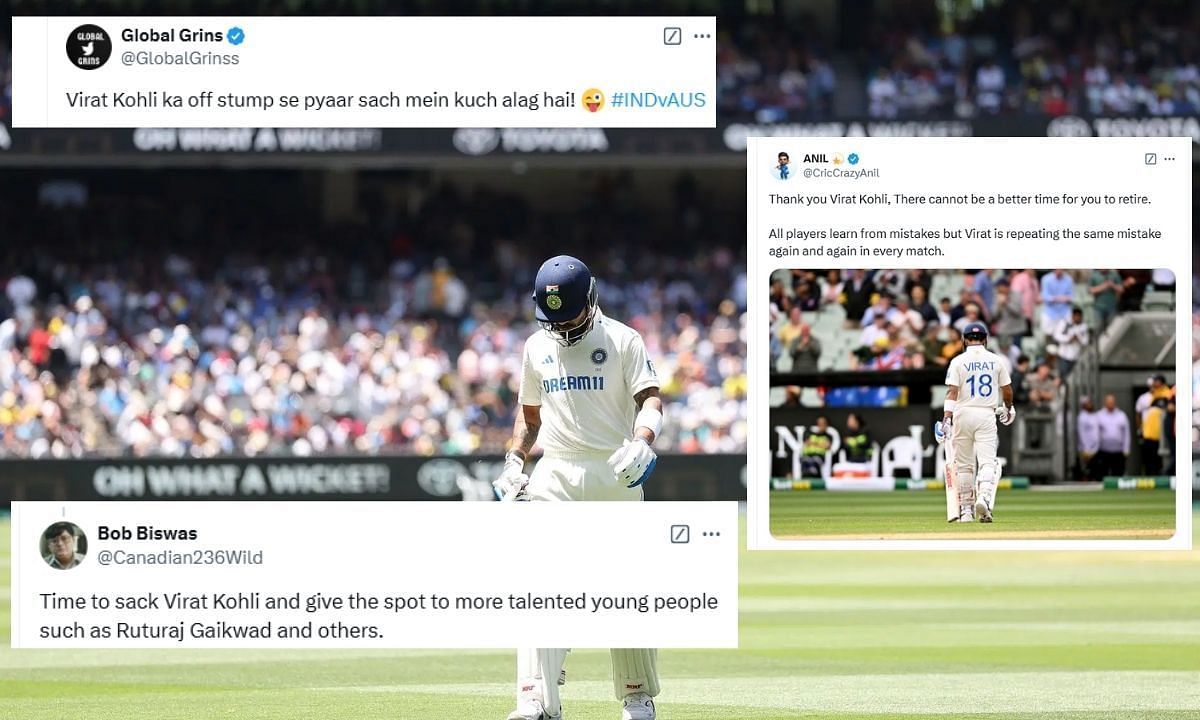 विराट कोहली को लेकर खूब रिएक्शंस आए (Photo Credit: Getty Images)