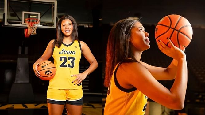 Iowa’s Jada Gyamfi drops 2-word reaction after celebrating Christmas with sister Maya and family
