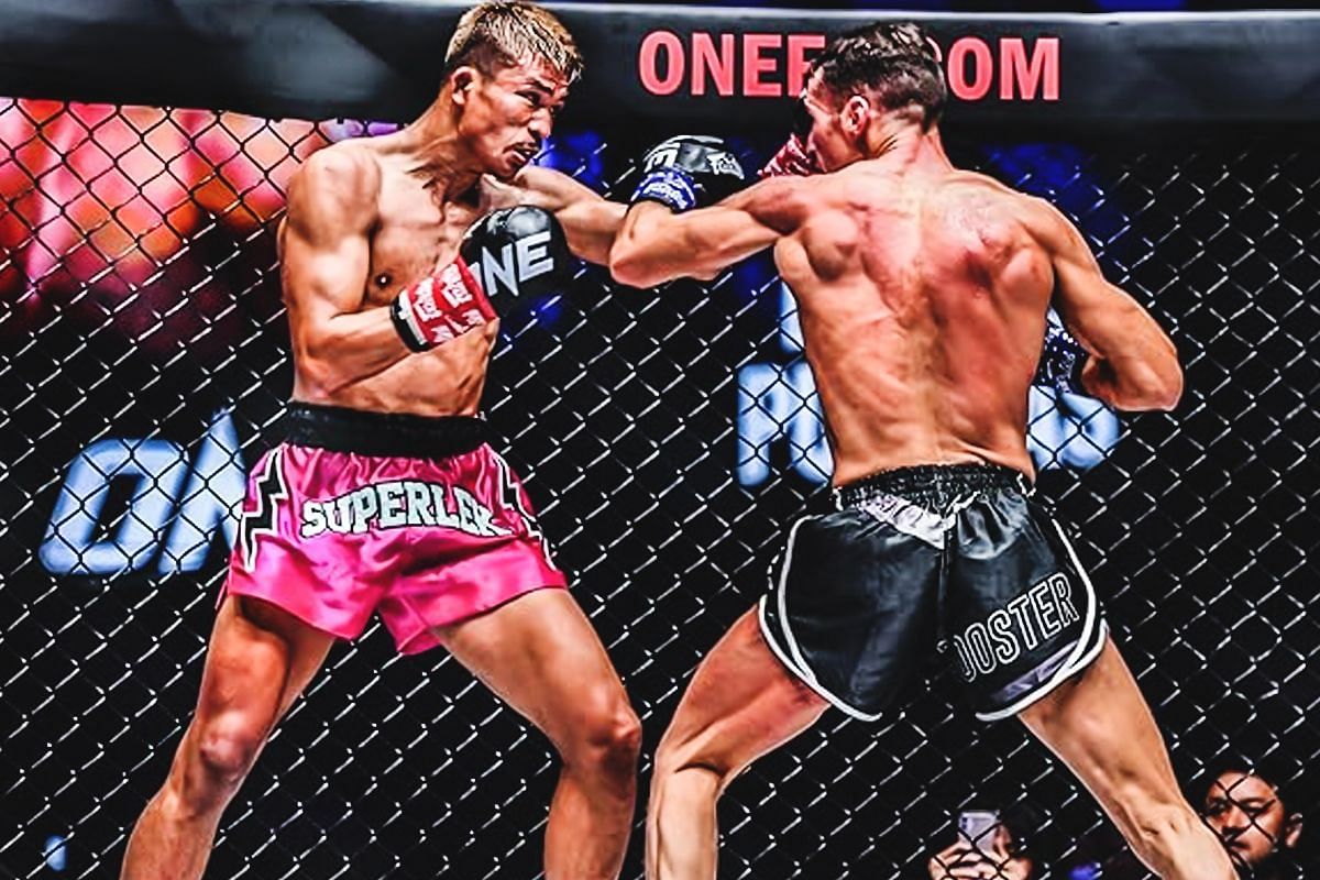 Superlek Kiatmoo9 fighting Daniel Puertas | Image credit: ONE Championship