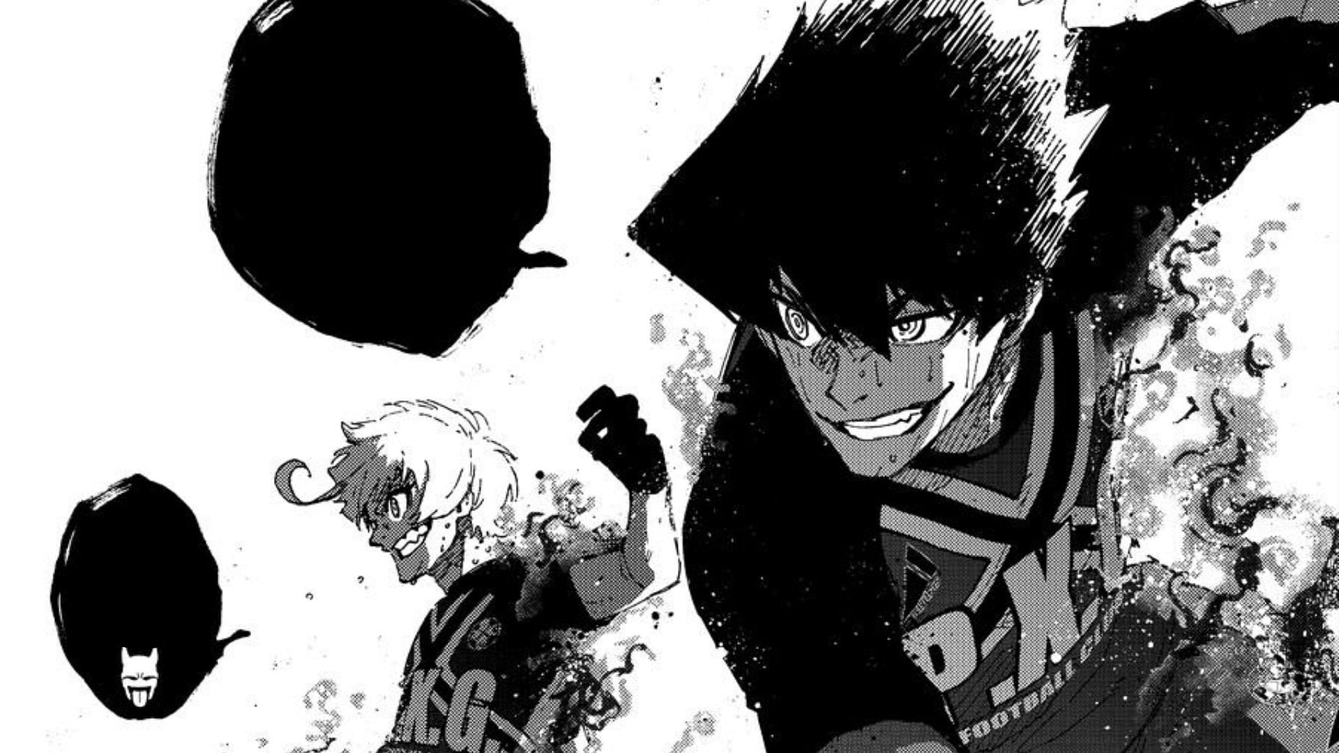 Karasu and Charles as seen in Blue Lock manga (Image via Kodansha)